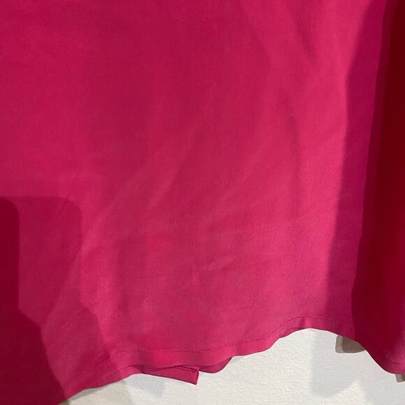 Equipment Femme Pink Neck Scarf Button Down Sz S - Picture 10 of 14